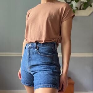 Madewell linen blend tee